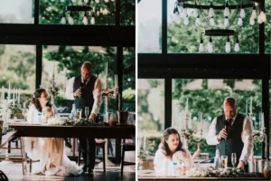 Speeches at the Betsey Wynne weddingg venue photographed by Gregory Kowalski london wedding photographer