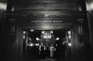 The Marylebone Room. Wedding Guests Portrait captured by Gregory Kowalski at Emotional Wedding Photography